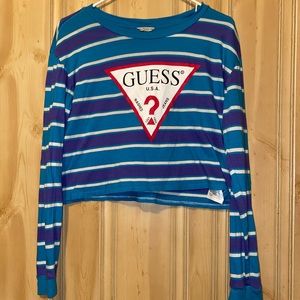 Guess Cropped Long Sleeve